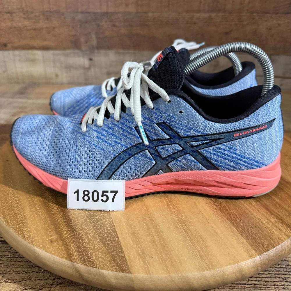 Asics Gel DS Trainer 24 Shoes‎ Womens 10 Blue Running Sneakers Duomax Flytfoam